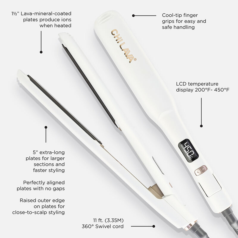 LAVA 1.5 Inch Hairstyling Iron, , large image number null